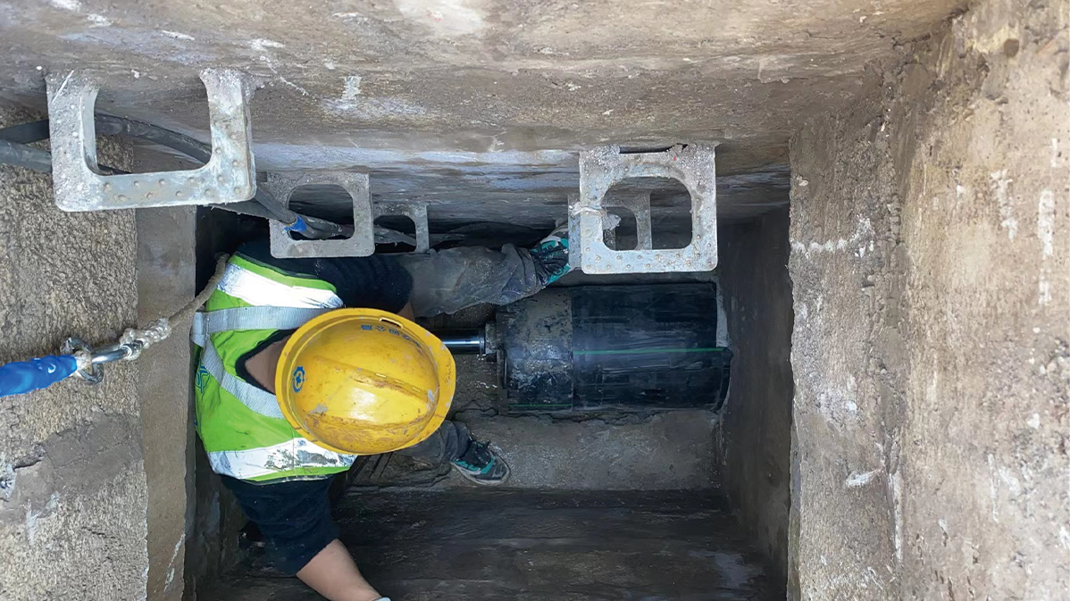 榕江HDPE短管内衬法